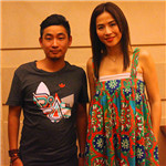 宣萱與經(jīng)紀人李志